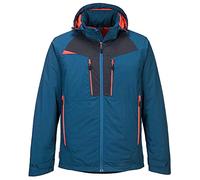 Portwest Giacca Invernale DX4 DX460MBRL Uomo Foderata Imbottita Impermeabile Blu Metro L