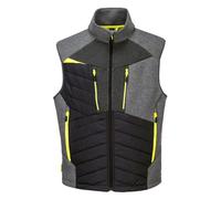 Portwest Gilet imbottito DX4 per uomo, Colore: Grigio Metallo, Taglia: S, DX470MGRS