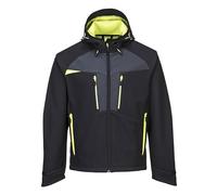 Portwest Giacca Softshell DX4 per uomo, Colore: Nero, Taglia: XXXL, DX474BKRXXXL