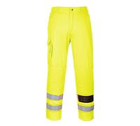 Portwest E046 Pantalone Combat ad Alta Visibilità, Giallo, XXXL