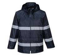 Portwest F440 Giacca Impermeabile Hi Vis Iona Leggera Con Cappuccio