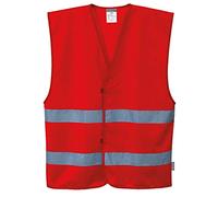 Portwest F474RERL/XL Gilet Iona, Rosso, L/XL