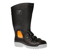 Portwest FD85 Mettamax S5 M Stivali di Sicurezza in Gomma, Unisex - Adulto, SRC, Nero (Nero Bkgr), 45 EU (10.5 UK)