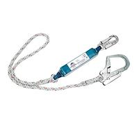 Portwest FP23WHR Corda Singola con Assorbitore di Energia, Bianco