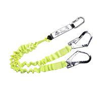 Portwest FP52YER Cordino Doppio Elasticizzato con Assorbitore di Energia, Giallo