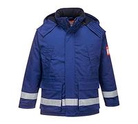 Portwest FR Winter Jacket - Color: Royal - Talla: Small