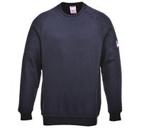 Portwest FR12 Felpa Maniche Lunghe Ignifuga Antistatica, Taglia XXL, Navy