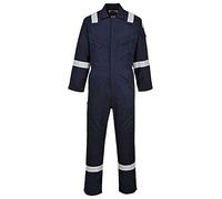 Portwest FR28 Tuta Intera Ignifuga Antistatica Leggera 280G, Taglia S, Navy