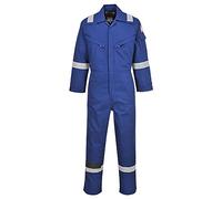 Portwest FR28 Tuta Intera Ignifuga Antistatica Leggera 280G, Taglia S, Royal