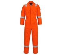 Portwest FR28 Tuta Intera Ignifuga Antistatica Leggera 280G, Taglia XL, Arancione