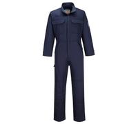 Portwest FR80 Tuta Intera Multi-Norme Facile Apertura Frontale Anelli Radio | Blu navy, 3XL, EN 13034 Tipo 6, EN ISO 11611, EN 61482-1-2, EN 1149-5, Tasca Posteriore con Patta, Tasche Laterali Nascoste