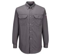 Portwest FR89 Camicia Bizflame 88/12, Taglia S, Grigio