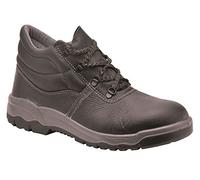 Portwest FW23 S3 Stivali Antinfortunistici, Unisex - Adulto, SRC, Nero (Nero Bkgr), 36 EU (3 UK)
