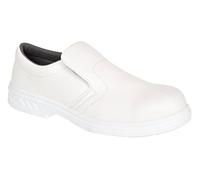 Portwest FW58WHR38 Suola Antiscivolo Su Scarpa O2, Bianco, 38
