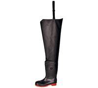 Portwest FW71 S5 Stivali di Gomma da Lavoro, Unisex - Adulto, SRC, Nero (Nero Bkgr), 46 EU (11 UK)