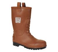 Portwest FW75 S5 Ci Stivali di Gomma da Lavoro, Unisex - Adulto, SRC, Marrone (Marrone Rossiccio Tar), 40 EU (6.5 UK)