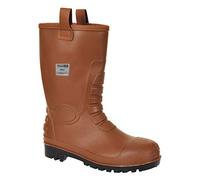 Portwest FW75 S5 Ci Stivali di Gomma da Lavoro, Unisex - Adulto, SRC, Marrone (Marrone Rossiccio Tar), 46 EU (11 UK)
