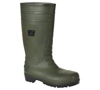Portwest FW95GNR46 Stivale Total Safety Wellington S5, Verde, 46