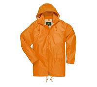 Portwest - Giacca impermeabile, antivento, unisex, L, 54-56, colore arancione