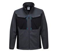 Portwest Giacca softshell WX3 per uomo, Colore: Grigio Metallo, Taglia: L, T750MGRL