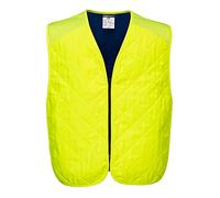 Portwest Gilet Evaporativo Raffreddamento, Colore: Giallo, Taglia: S/M, CV09YERS/M