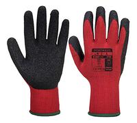Portwest Guanto Grip - Lattice, Taglia: L, Colore: Rosso/Nero, A100R8RL