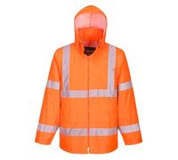 Portwest H440 Giacca Da Pioggia Hi-Vis Impermeabile Leggera Per Uomo Arancione, XL