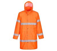 Portwest H442 Cappotto Impermeabile Alta Visibilità, Arancione, M