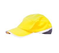 Portwest HB10 Cappellino con Visiera ad Alta Visibilità, Giallo/Navy,
