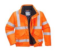 Portwest RT32ORRXL Bomber ad Alta Visibilità GO/RT, Arancione, XL