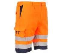 Portwest Hi Vis Visibilità Sicurezza Lavoro Pantaloncini Uomo Multi Tasche Ppe