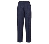 Portwest Ladies Elasticated Trousers, colorNavy T talla Small
