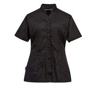 Portwest LW12BKRM Camice donna Premier, Nero, Medium