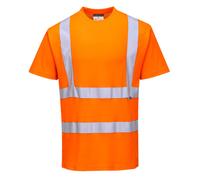 Portwest Magliette Hi Vis Cotone Manica Corta Antisudore Estive Uomo Multicolore