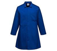Portwest Mens Food Coat One Pocket, colorRoyal talla Medium