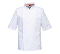 Portwest MeshAir Pro Giacca S/S, Taglia: XXL, Colore: Bianco, C738WHRXXL