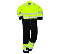 Portwest MV28 Tuta Intera in Modaflame, Taglia M, Giallo/Navy
