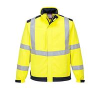 Portwest MV72 Modaflame Norm Giacca Softshell Polsini Regolabili Multinorma