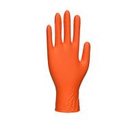 Portwest Orange HD Guanti Monouso, Colore: Arancione, Taglia: M, A930ORRM