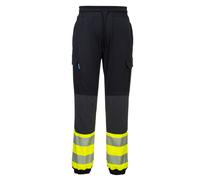Portwest Pantaloni Cargo Jogger Slim Hi-Vis 2 Toni Flessibili