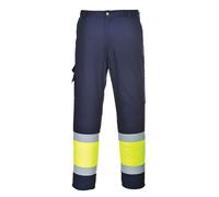 Portwest Pantaloni Da Lavoro Uomo Hi-Vis Combat Leggeri Service L049