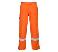 Portwest Pantaloni Lavoro Multirischio Bizflame Ignifughi Hi Vis Per Saldatura