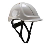 Portwest PG54 Endurance Glowtex Casco Sicurezza Bianco Lavoro Rigido Hat Mento