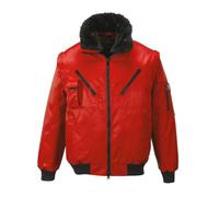 Portwest PJ10 Giacca Pilot 3 in 1 Chiusura a Zip Orlo e Polsini in Maglia