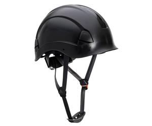 Portwest PS53 Casco di Sicurezza Leggero per Lavori in Altezza, Nero