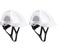 Portwest PS55WHR Elmetto Endurance, Bianco, 56-63 (Confezione da 2)