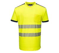 Portwest - PW3 T-Shirt manica corta Hi-Vis 5XL/GIALLO/NERO