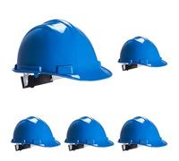 Portwest PW50RBR Elmetto Edurance Safety, Royal Blu, 55-62 (Confezione da 5)