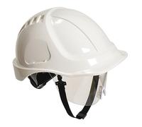 Elmetto Endurance Plus con Visiera - Bianco - NUOVO
