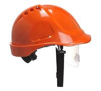Portwest Casco Endurance PW55 con Visiera Traspirante Cinturino Sottogola Arancione